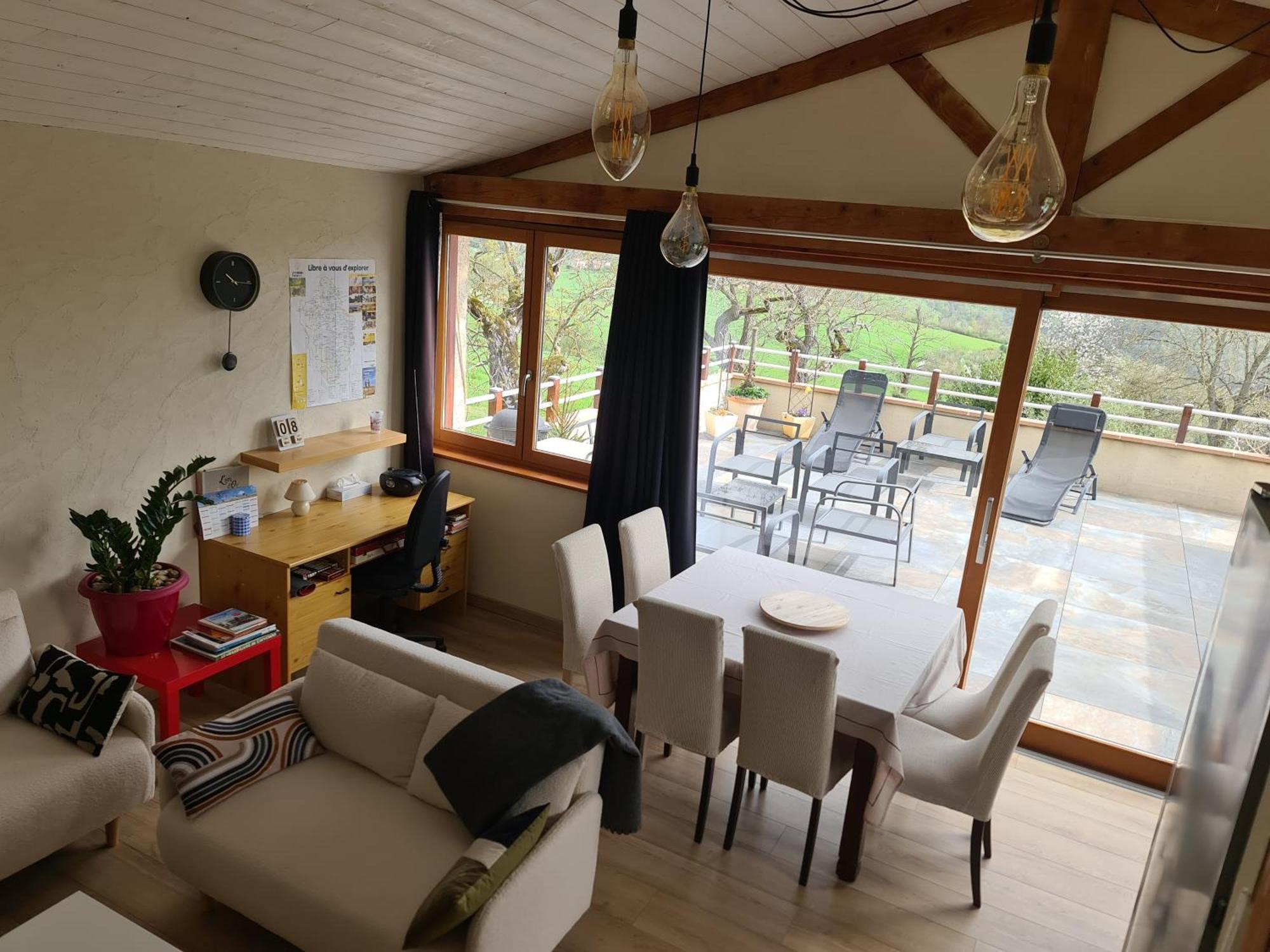 Gite Chez Tiane Saint-Flour-L'Etang Εξωτερικό φωτογραφία